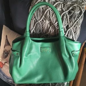 Kate Spade Green Berkshire Road Stevie Purse